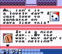 une photo d'Ã©cran de Bomberman Quest sur Nintendo Game Boy Color